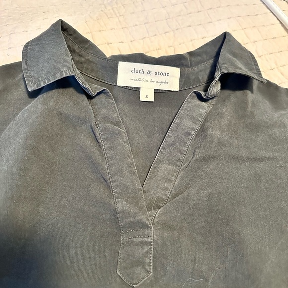 Cloth and Stone Shirt Dress - Picture 4 of 8